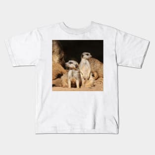 Meerkat 003 Kids T-Shirt